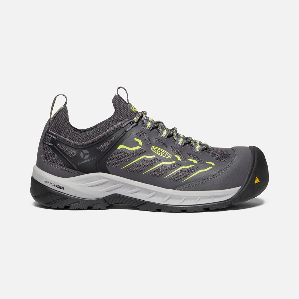 Keen Iş Ayakkabısı Kadın Gri - Flint Ii Sport (Carbon-Fiber Toe) - Türkiye XTYG25371